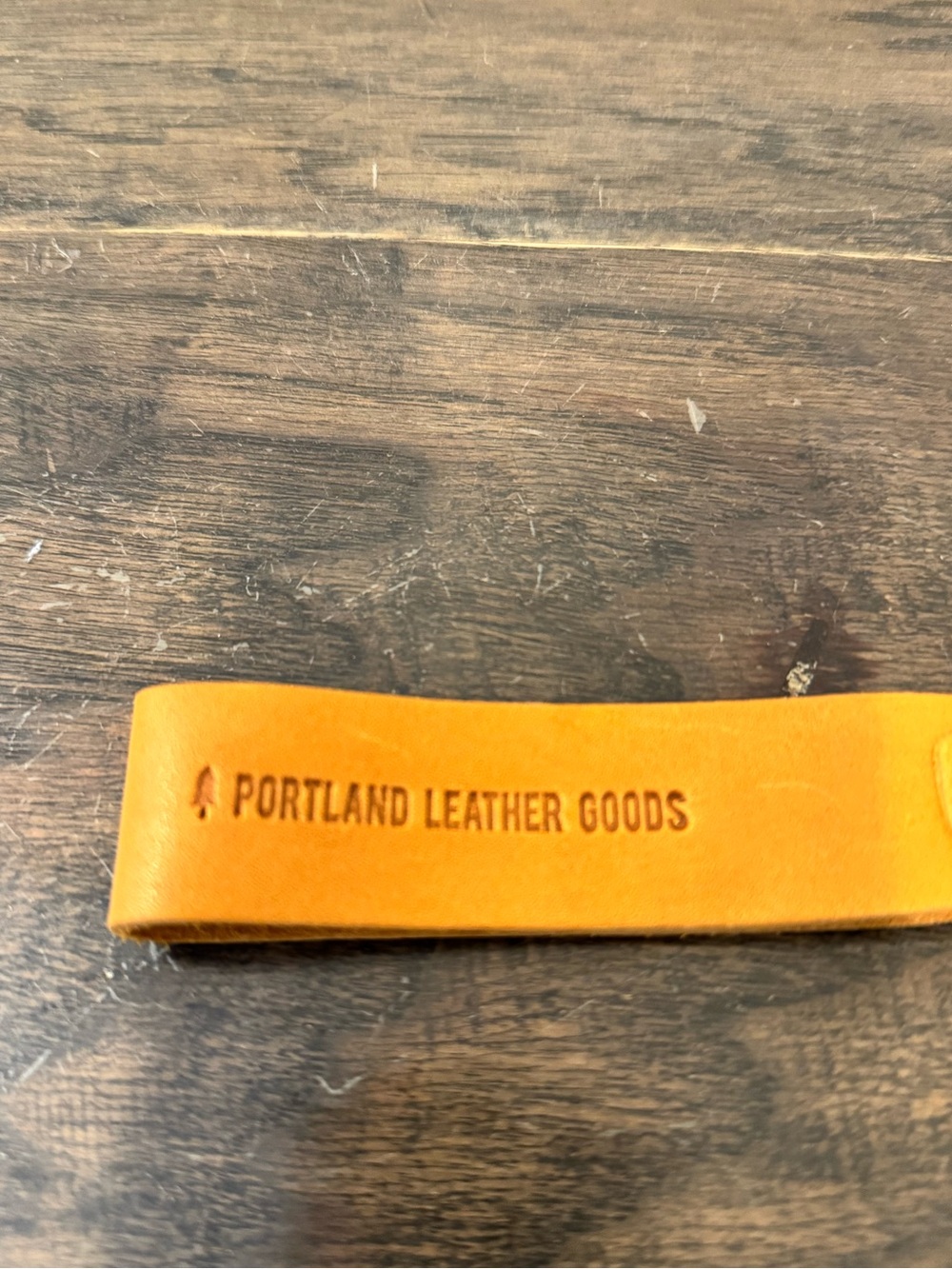 Portland Leather Goods Wristlet Keychain - Picture 2 of 7